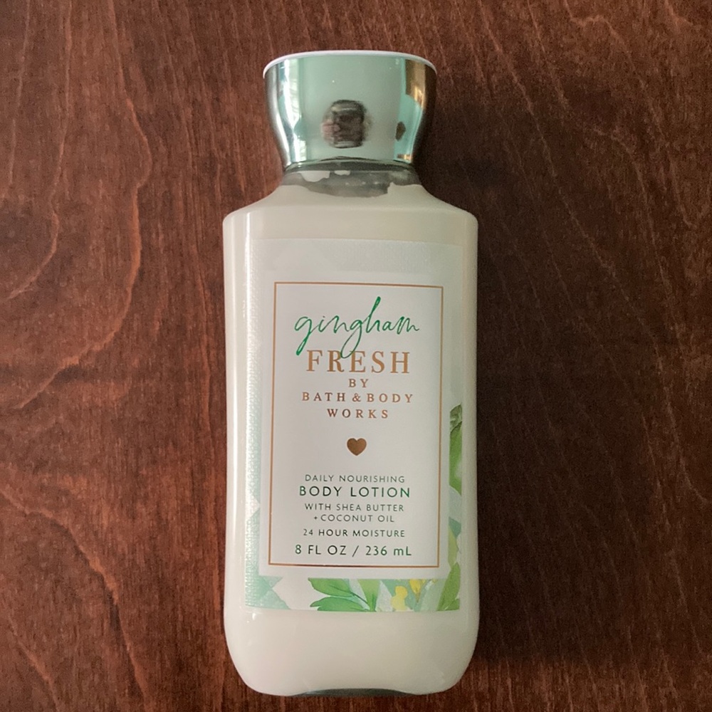 NEW B&BW Gingham Fresh Body Lotion